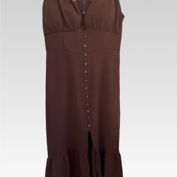 No Boundaries Dresses & Skirts - No Boundaries Chocolate Brown Maxi Dress Size XXL (20)
